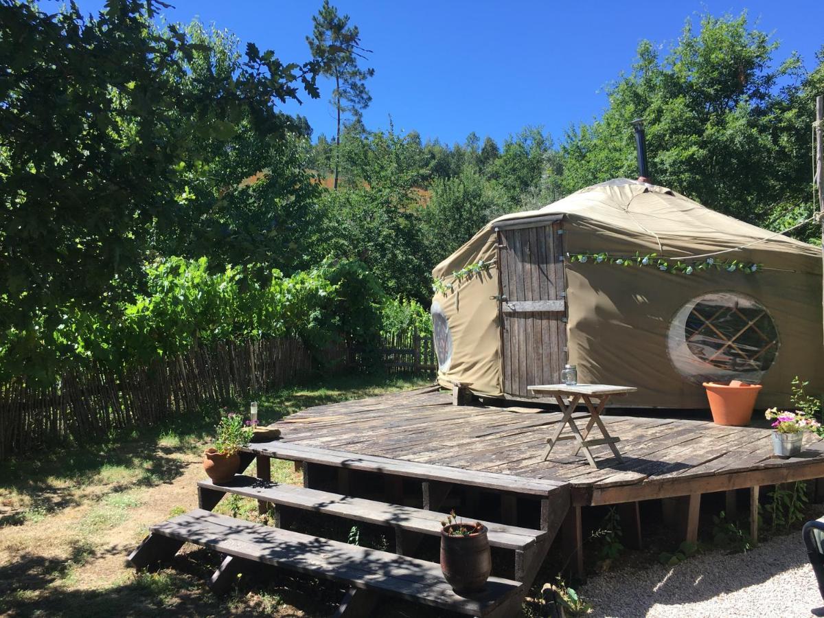 Star Gazing Luxury Yurt With River Views, Off Grid Eco Living Vale do Barco Exteriör bild