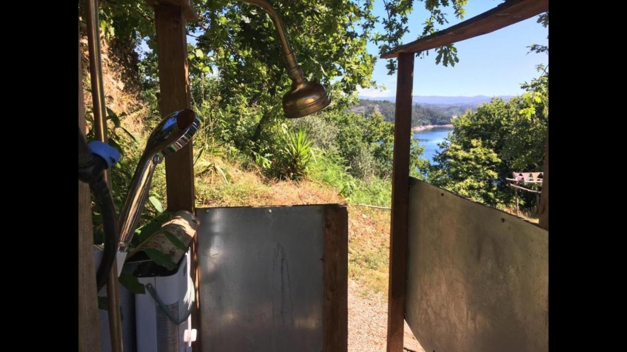 Star Gazing Luxury Yurt With River Views, Off Grid Eco Living Vale do Barco Exteriör bild